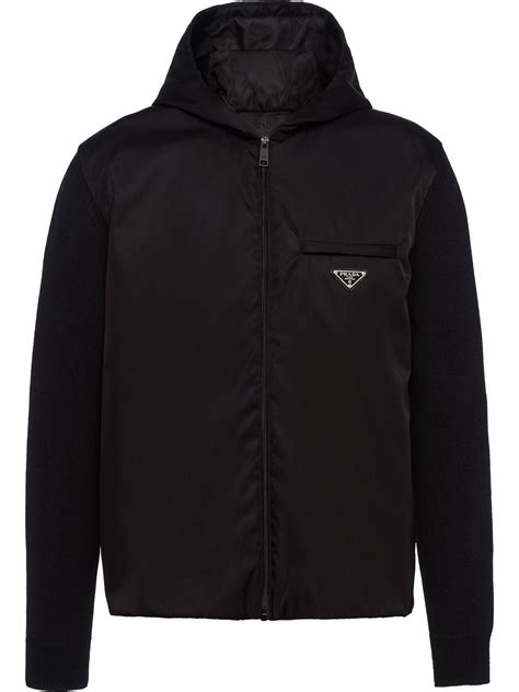 prada sweatsuit men|Prada zip up hoodie.